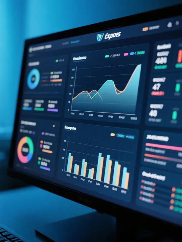 详细的战队统计图表